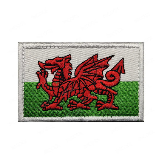 Merched Beca Cymru Flag Patch – Welsh Pride Emblem